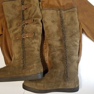 Nine West Vintage America Collection Suede Boots 7